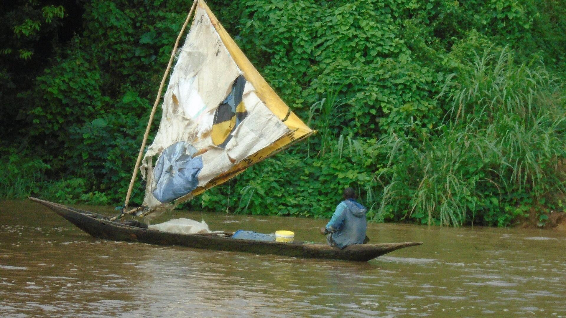 Pirogue à voile